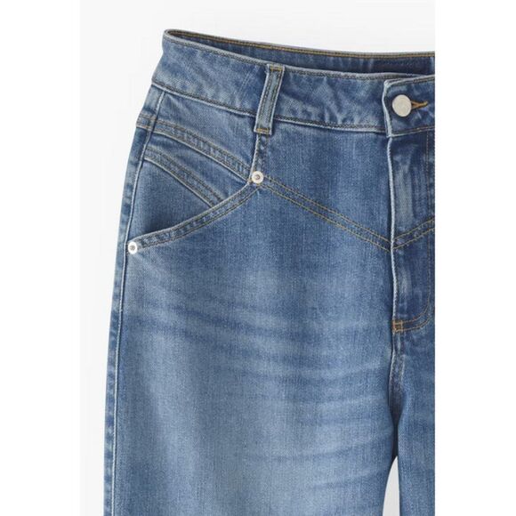 Wrap London Relaxed High Waisted Relaxed Stretch Tapered Jeans - Picture 4 of 16